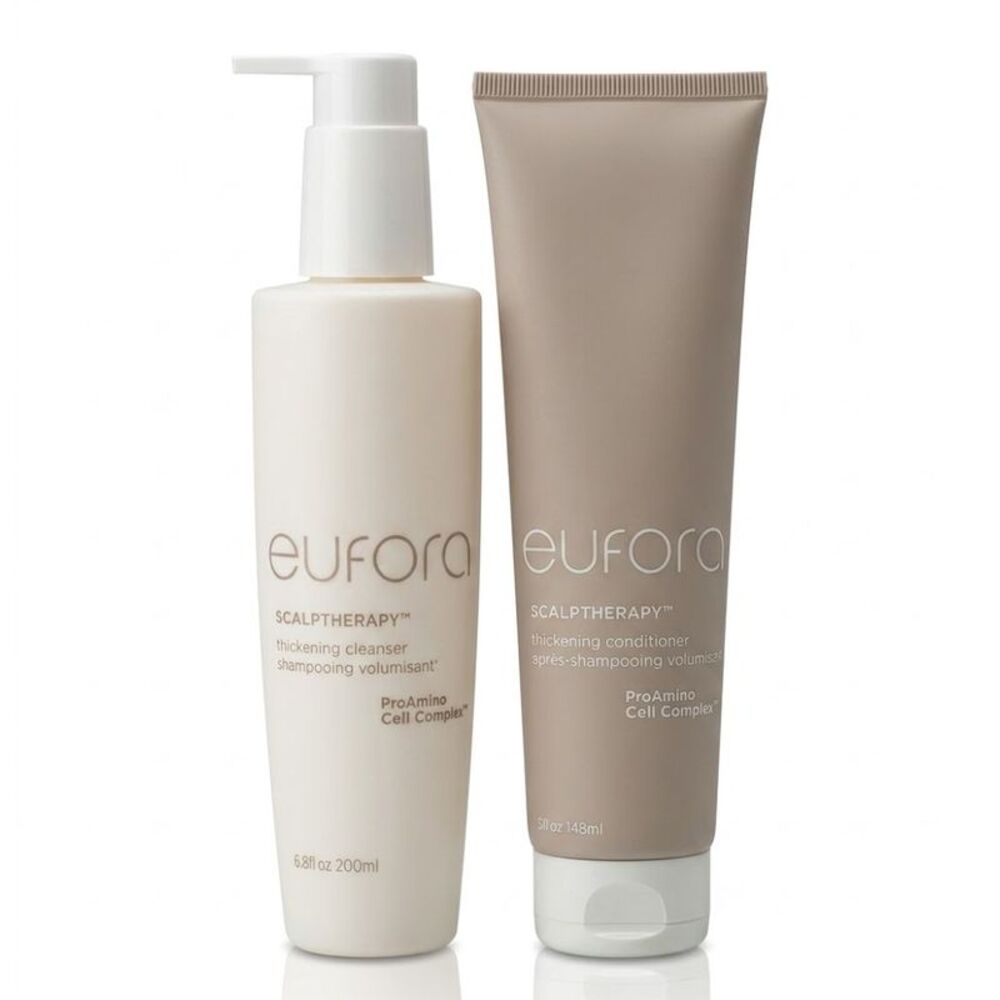 Eufora Scalptherapy Thickening Cleanser 6.8 Oz & Conditioner 5 Oz Set